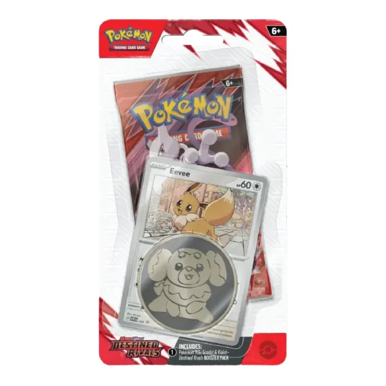 Pókemon Destined Rivals Checklane Blister Eevee
