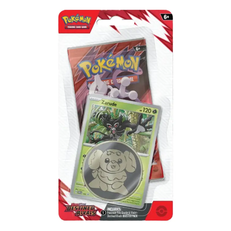 Pókemon Destined Rivals Checklane Blister Zarude