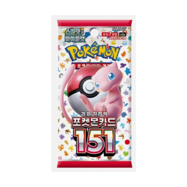 Pokémon 151 Korean Booster Pack