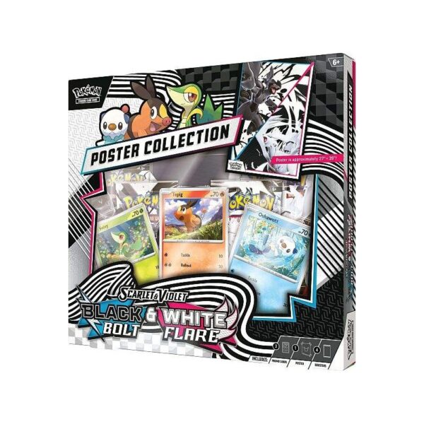 Pokémon Black Bolt White Flare Poster Collection