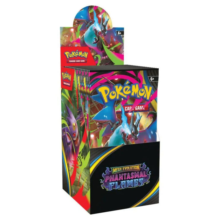Pokémon Phantasmal Flames Booster box 18