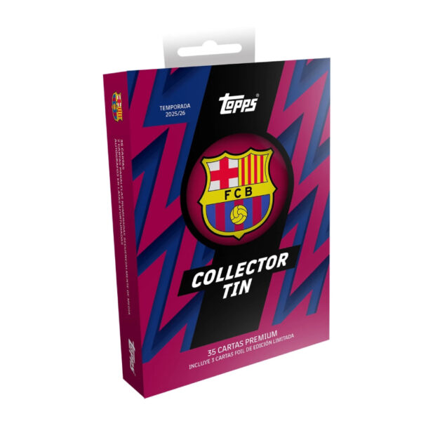 Topps Barcelona Collector Tin 2025-2026