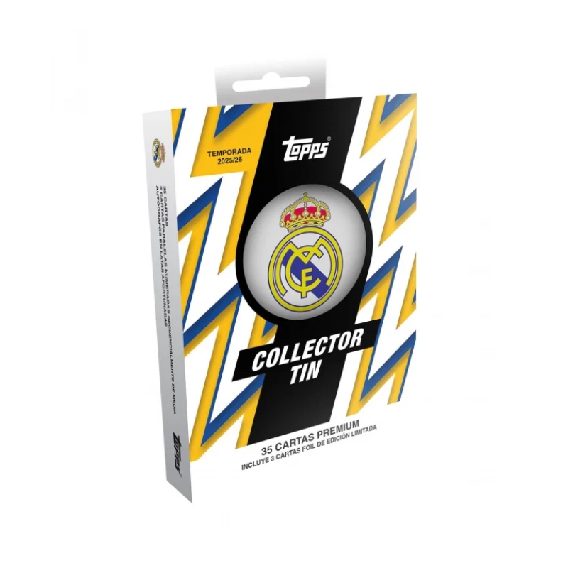 Topps Real Madrid Collector Tin 2025-2026