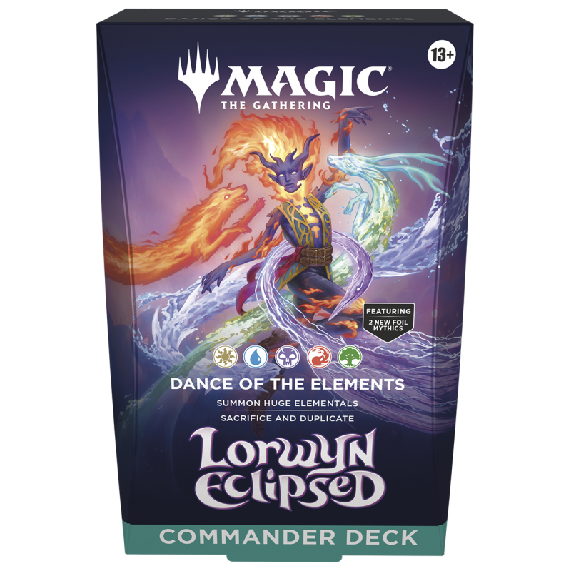 Magic The Gathering Lorwyn Eclipsed Commander Dance of the Elements