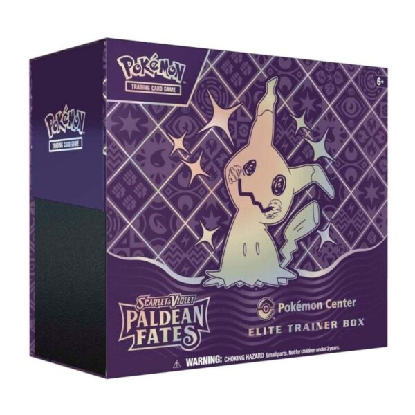 Pokémon Center Paldean Fates Elite Trainer Box
