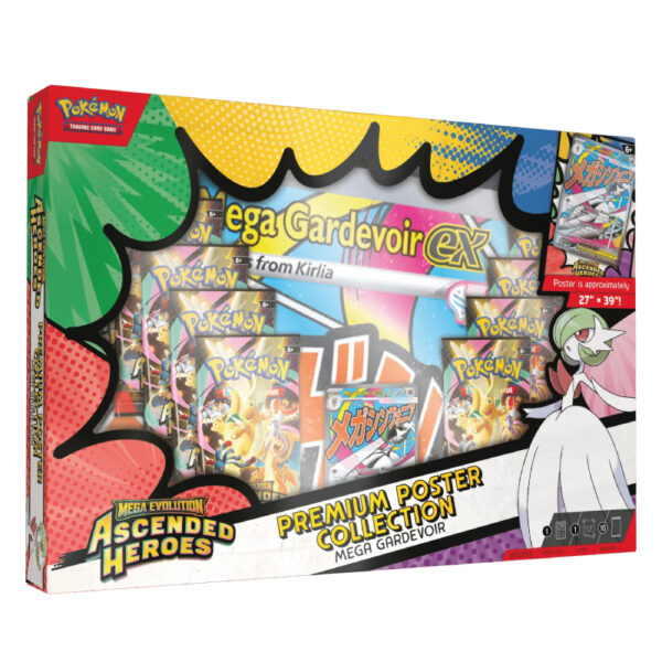 Pokemon Ascended Heroes Premium Poster Collection Gardevoir