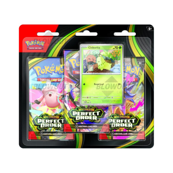 Pokémon Perfect Order 3 Pack Blister