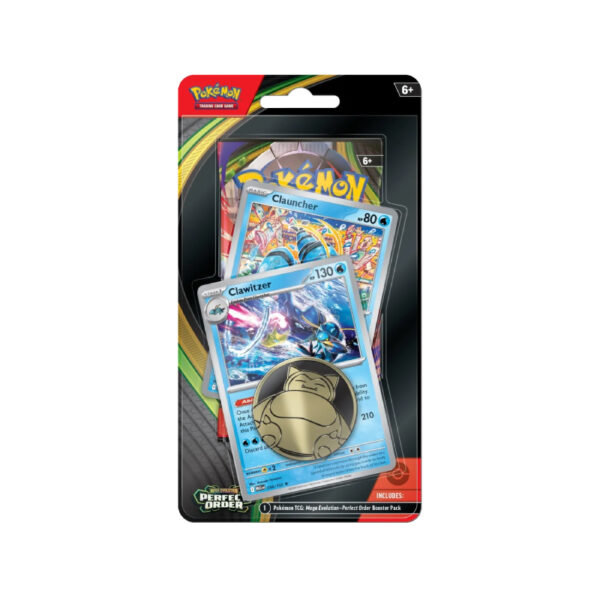 Pokémon Perfect Order Checklane Blister Clawitzer