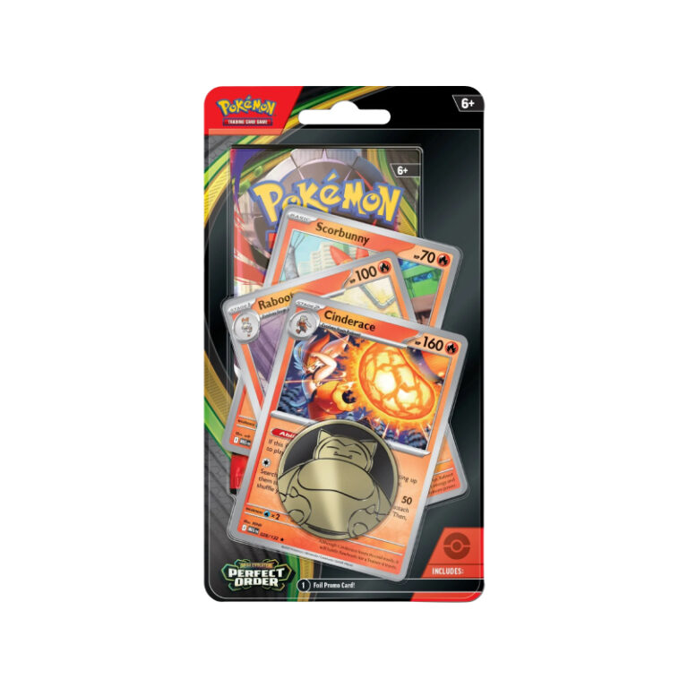 Pokémon Perfect Order Premium Checklane Blister Cinderace