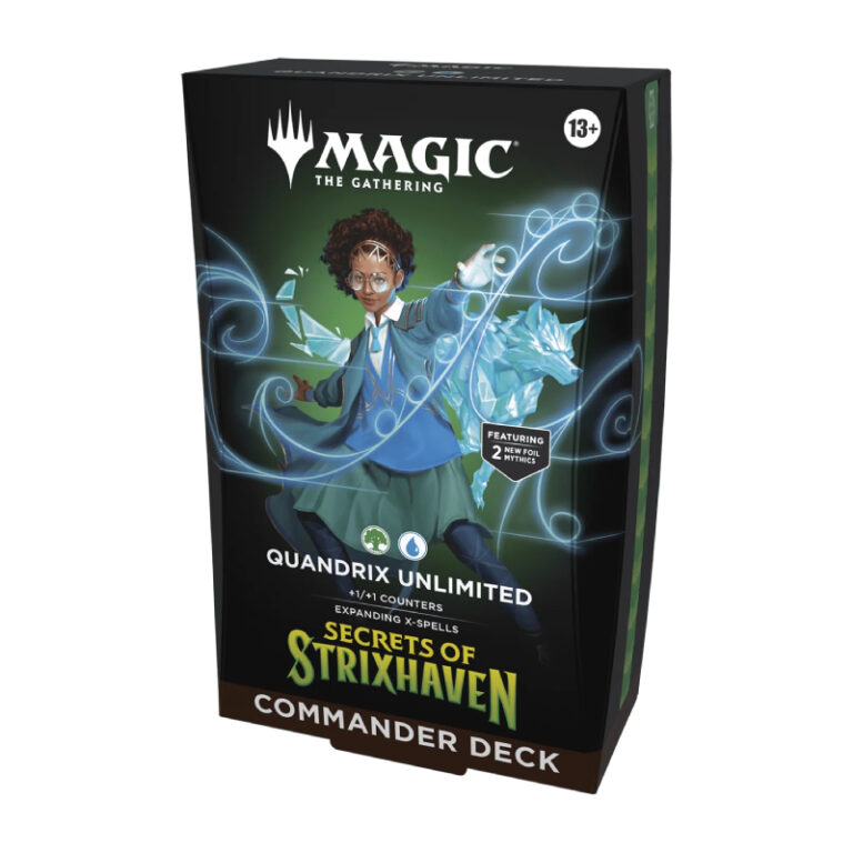 Magic The Gathering Strixhaven Commander Deck Quandrix Unlimited