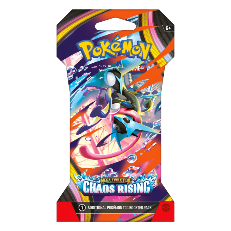 Pokémon Chaos Rising Sleeved Booster