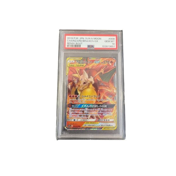Charizard / Braixen GX #008 (PSA 10 GEM MT)