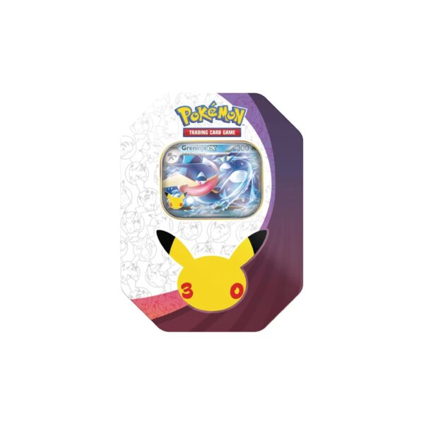 Pokémon 30th Celebration Greninja Ex Tin