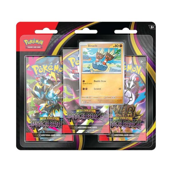 Pokémon Pitch Black 3 Pack Blister Binacle