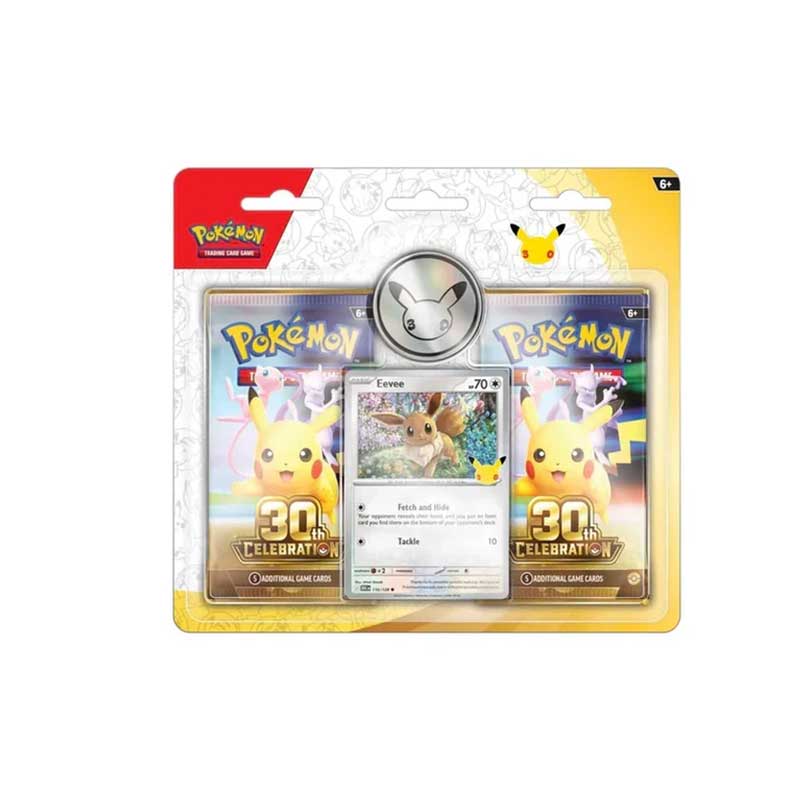 Pokémon 30th Anniversary 2Pk Blister