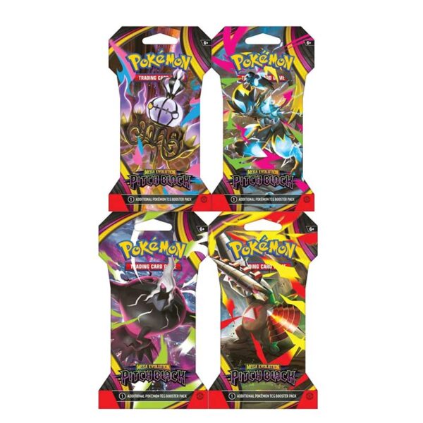 Pitch Black Sleeved Booster