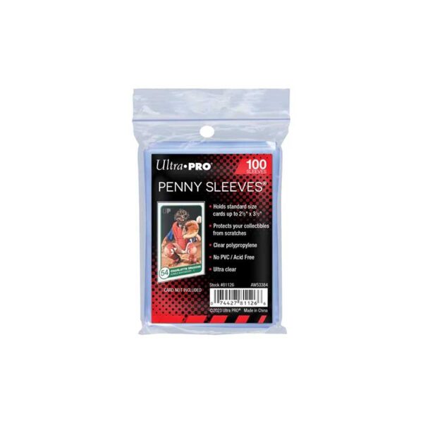 Ultra Pro Penny Sleeves (100 sleeves)